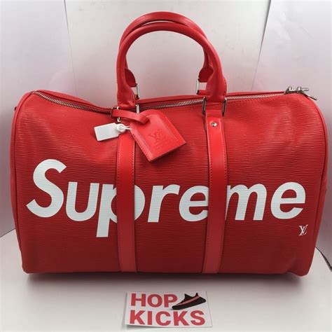 supreme luggage louis vuitton